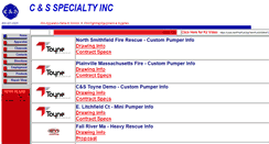 Desktop Screenshot of csspecialty.com